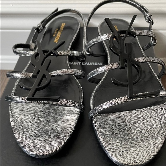 ❌SOLD❌—YSL Cassandra open Sandals/Flats - size 41 Brand New - Picture 3 of 4